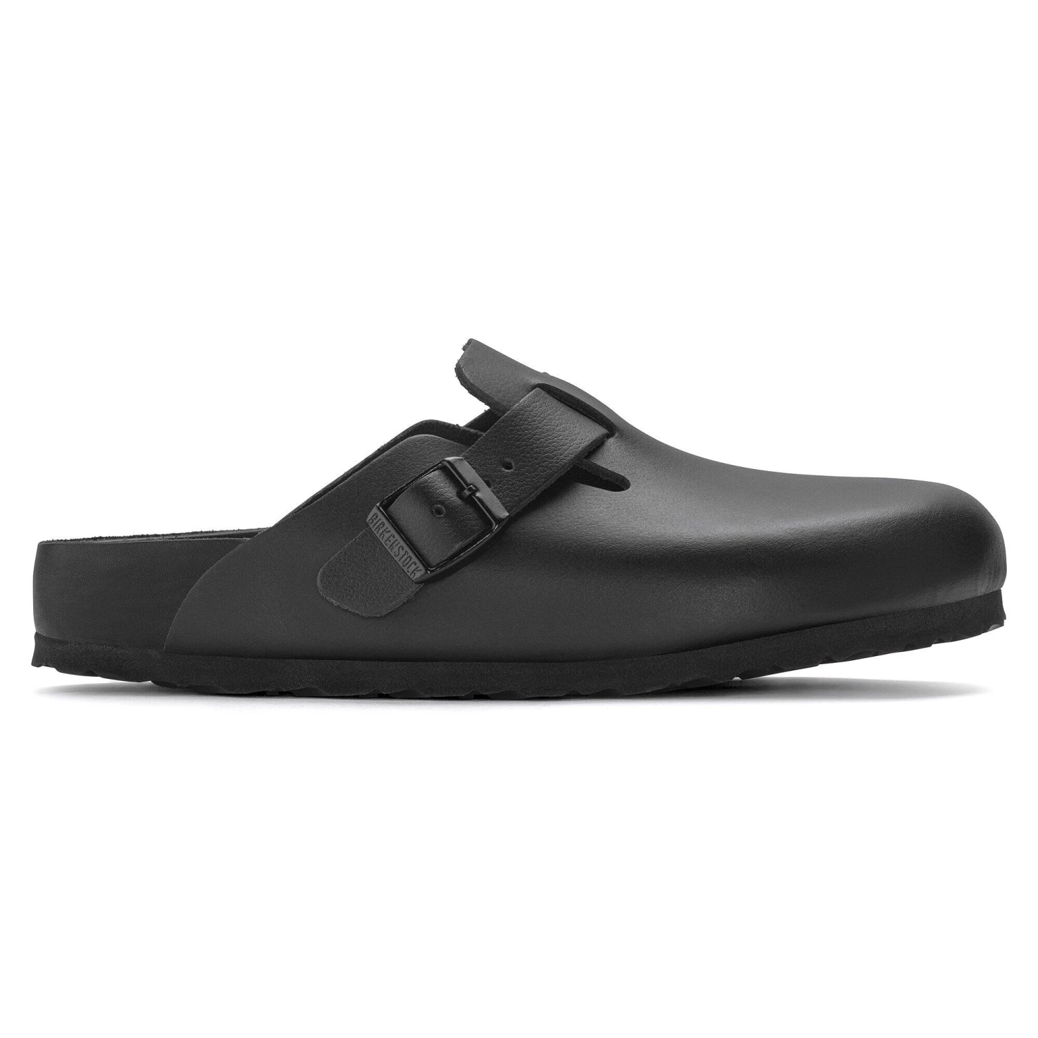 Birkenstock Boston Exquisite Leather Black 3 Birkenstock Boston Exquisite Leather Black - Image 3