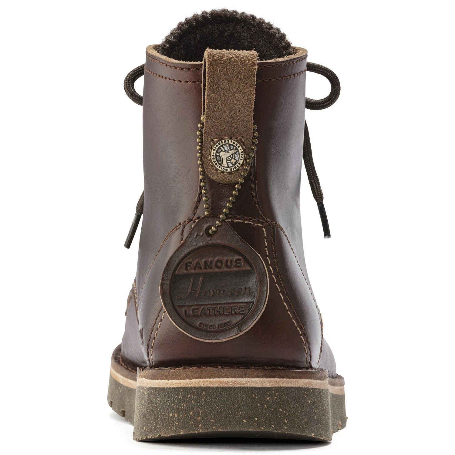 Birkenstock Birmingham Lace Women Oiled Leather Roast 5 Birkenstock Birmingham Lace Women Oiled Leather Roast - Image 5