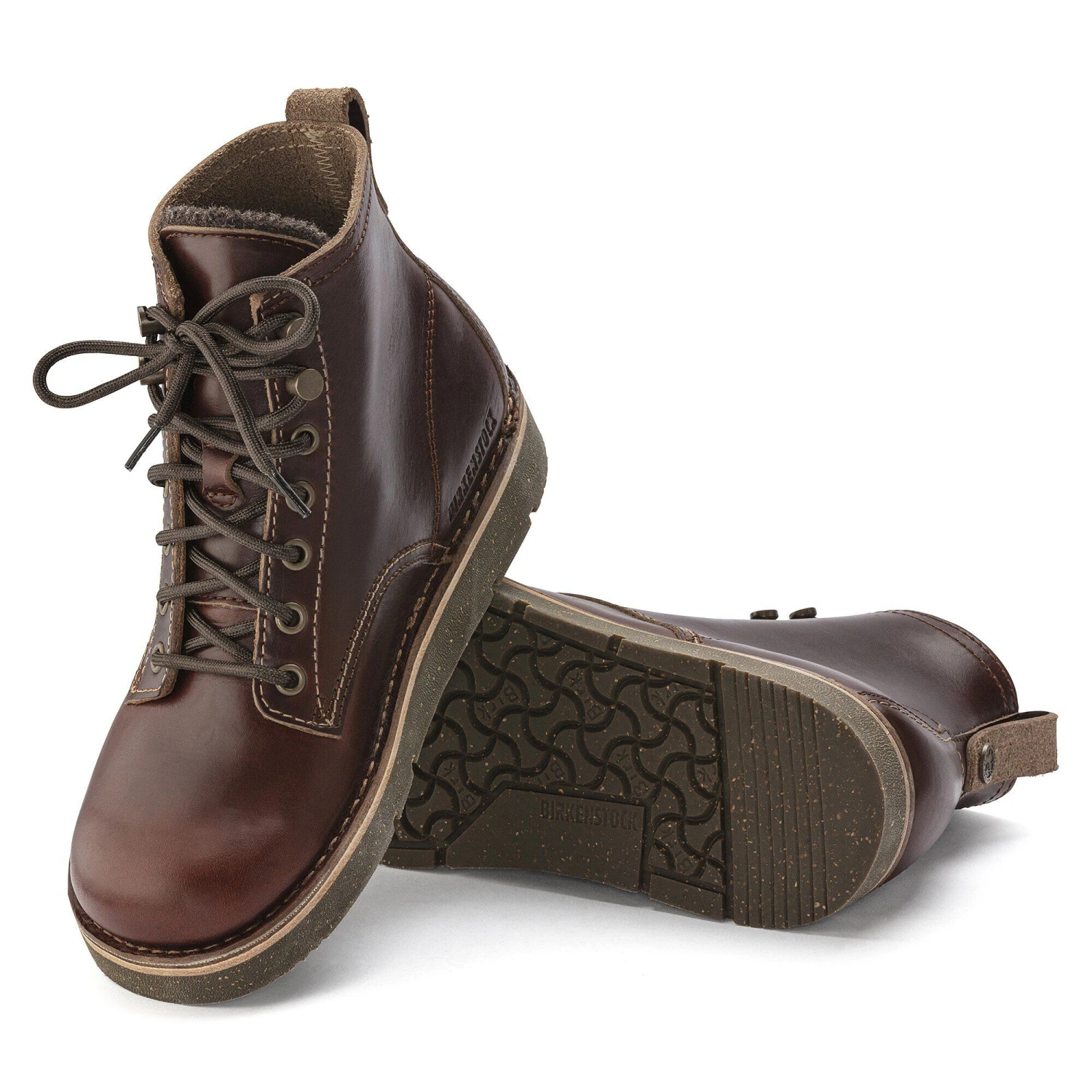 Birkenstock Birmingham Lace Women Oiled Leather Roast 7 Birkenstock Birmingham Lace Women Oiled Leather Roast - Image 7