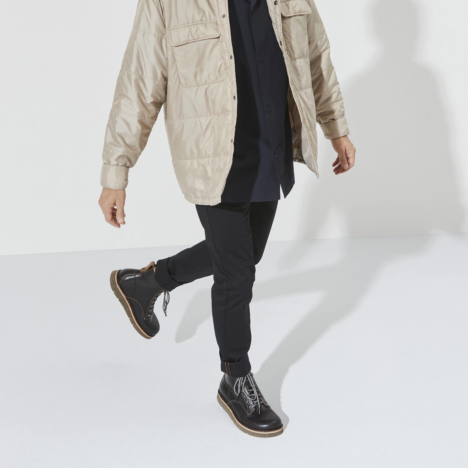 Birkenstock Birmingham Lace Men Oiled Leather Black 5 Birkenstock Birmingham Lace Men Oiled Leather Black - Image 5