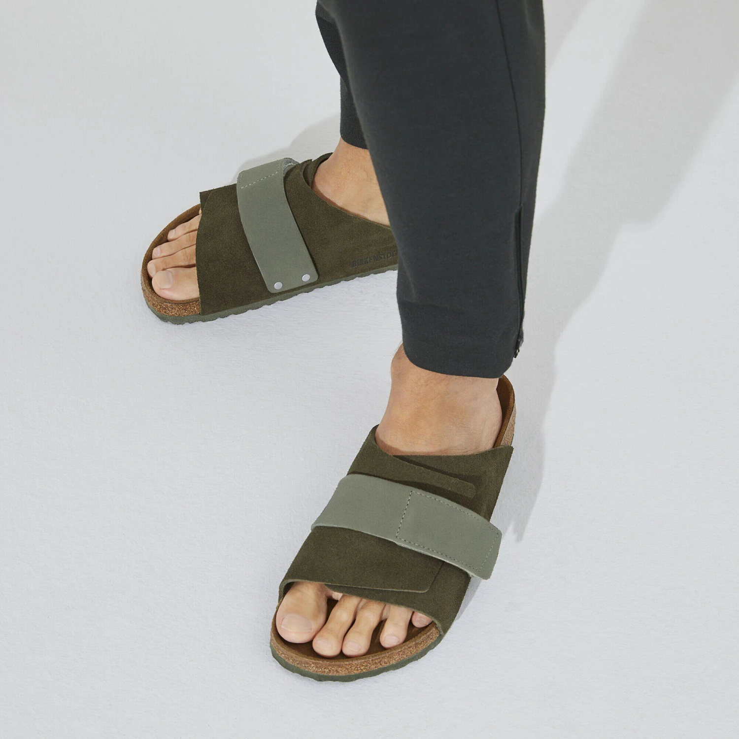 Birkenstock Kyoto Suede Leather Thyme 5 Birkenstock Kyoto Suede Leather Thyme - Image 5