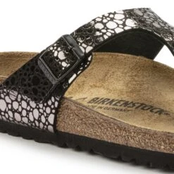 Birkenstock Gizeh Birko-Flor Metallic Stones Black -Birkenstock Sale Store 1023911 detail 1