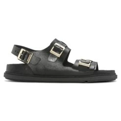 Birkenstock Cannes Leather Black -Birkenstock Sale Store 1023919 side