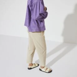 Birkenstock Cannes Leather Butter -Birkenstock Sale Store 1023926 f look f