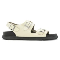 Birkenstock Cannes Leather Butter -Birkenstock Sale Store 1023926 side