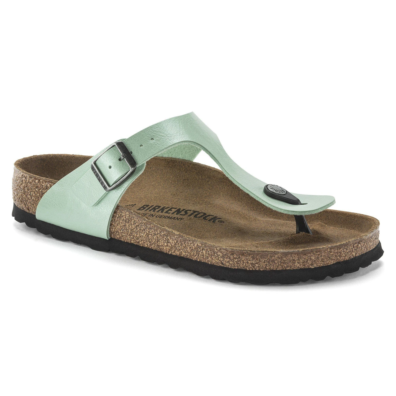 Birkenstock Gizeh Birko-Flor Graceful Matcha 1 Birkenstock Gizeh Birko-Flor Graceful Matcha