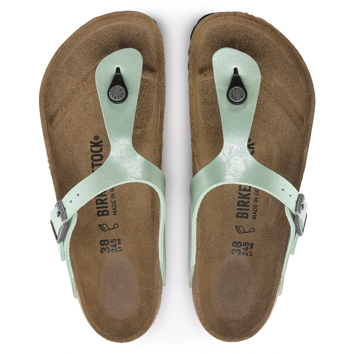 Birkenstock Gizeh Birko-Flor Graceful Matcha 2 Birkenstock Gizeh Birko-Flor Graceful Matcha - Image 2