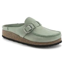 Birkenstock Buckley Nubuck Leather Matcha