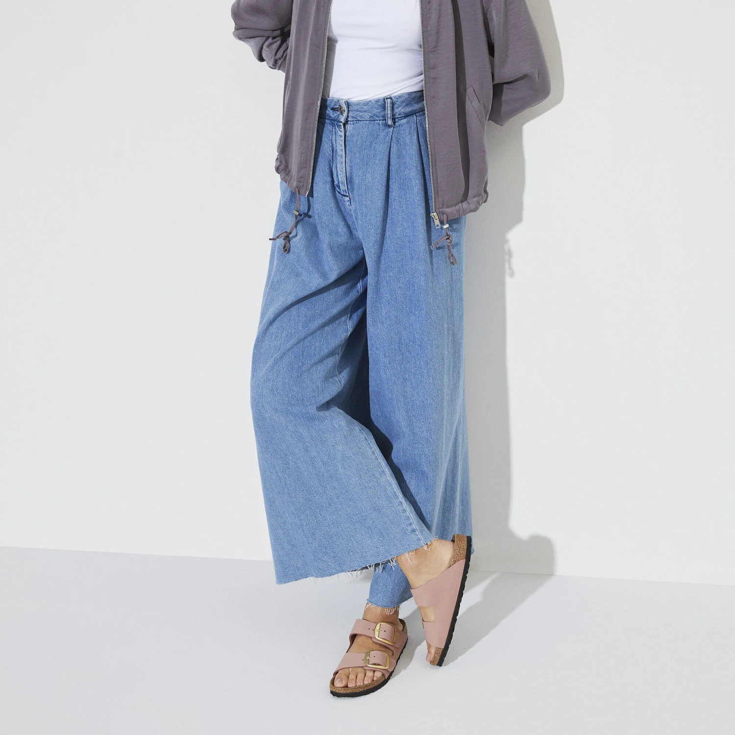 Birkenstock Arizona Big Buckle Nubuck Leather Old Rose 6 Birkenstock Arizona Big Buckle Nubuck Leather Old Rose - Image 6