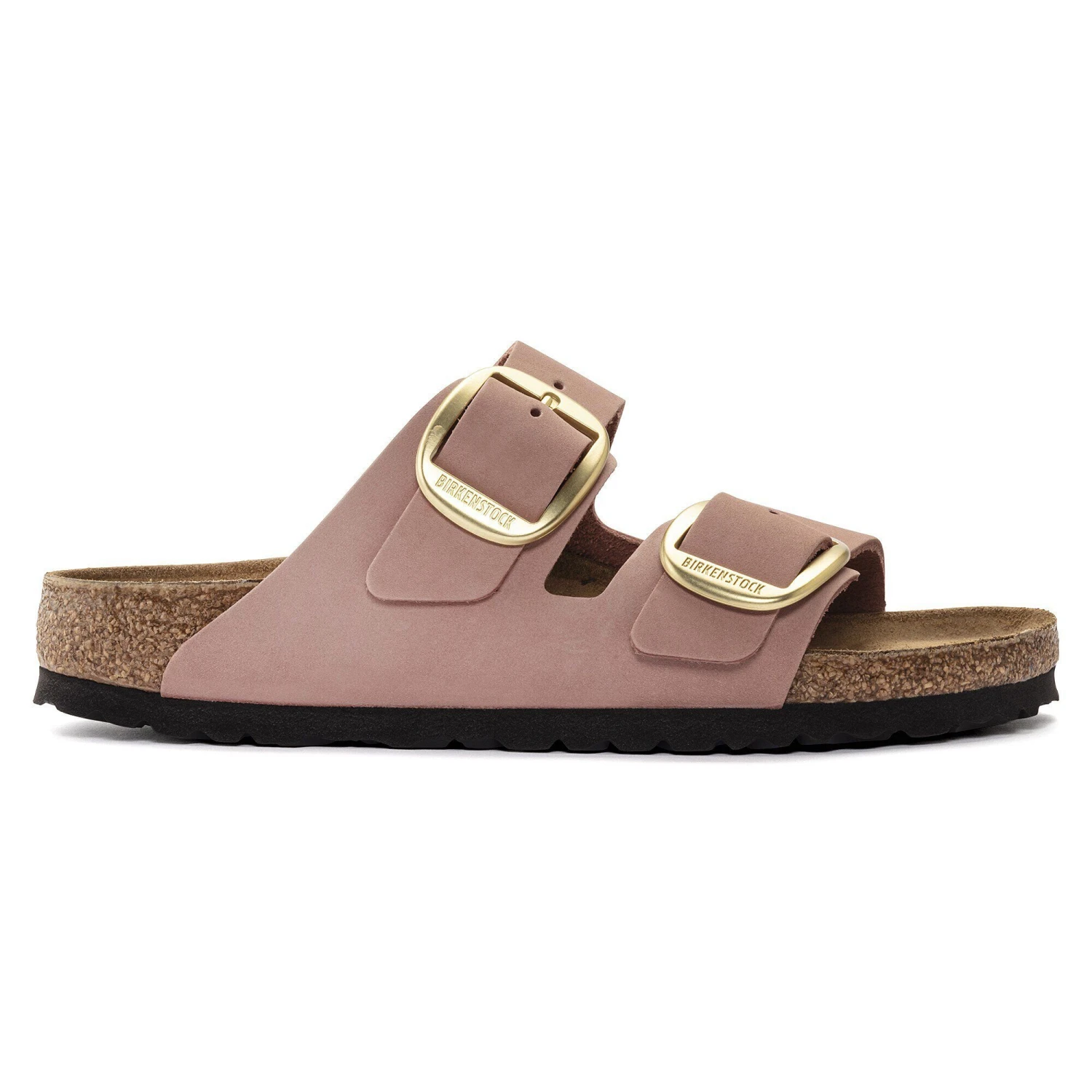 Birkenstock Arizona Big Buckle Nubuck Leather Old Rose 3 Birkenstock Arizona Big Buckle Nubuck Leather Old Rose - Image 3