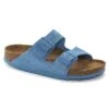 Birkenstock Arizona Soft Footbed Suede Leather Sky Blue