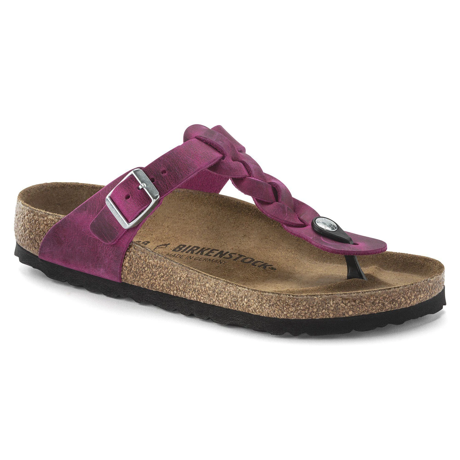 Birkenstock Gizeh Braided Oiled Leather Festival Fuchsia 1 Birkenstock Gizeh Braided Oiled Leather Festival Fuchsia