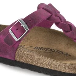 Birkenstock Gizeh Braided Oiled Leather Festival Fuchsia 14 Birkenstock Gizeh Braided Oiled Leather Festival Fuchsia -Birkenstock Sale Store 1023991 detail 1
