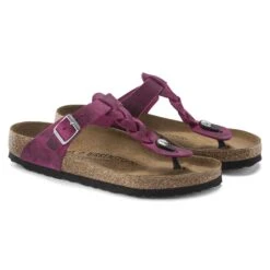 Birkenstock Gizeh Braided Oiled Leather Festival Fuchsia 12 Birkenstock Gizeh Braided Oiled Leather Festival Fuchsia -Birkenstock Sale Store 1023991 pair
