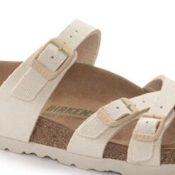 Birkenstock Franca Vegan Textile Canvas Eggshell -Birkenstock Sale Store 1024032 detail 1