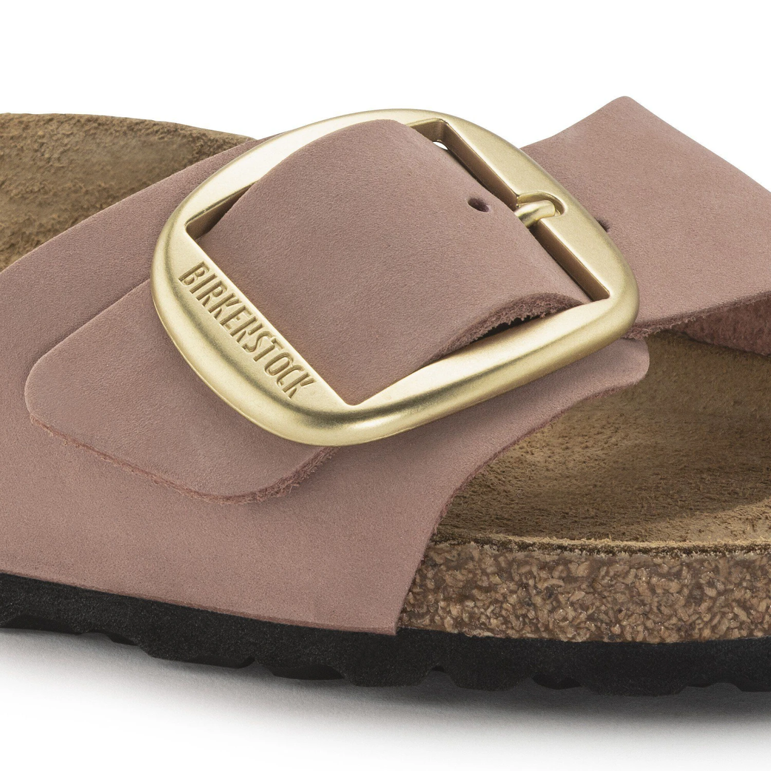 Birkenstock Madrid Big Buckle Nubuck Leather Old Rose 7 Birkenstock Madrid Big Buckle Nubuck Leather Old Rose - Image 7