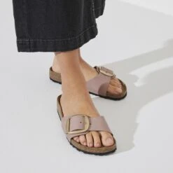 Birkenstock Madrid Big Buckle Nubuck Leather Old Rose 12 Birkenstock Madrid Big Buckle Nubuck Leather Old Rose -Birkenstock Sale Store 1024039 f closeup f