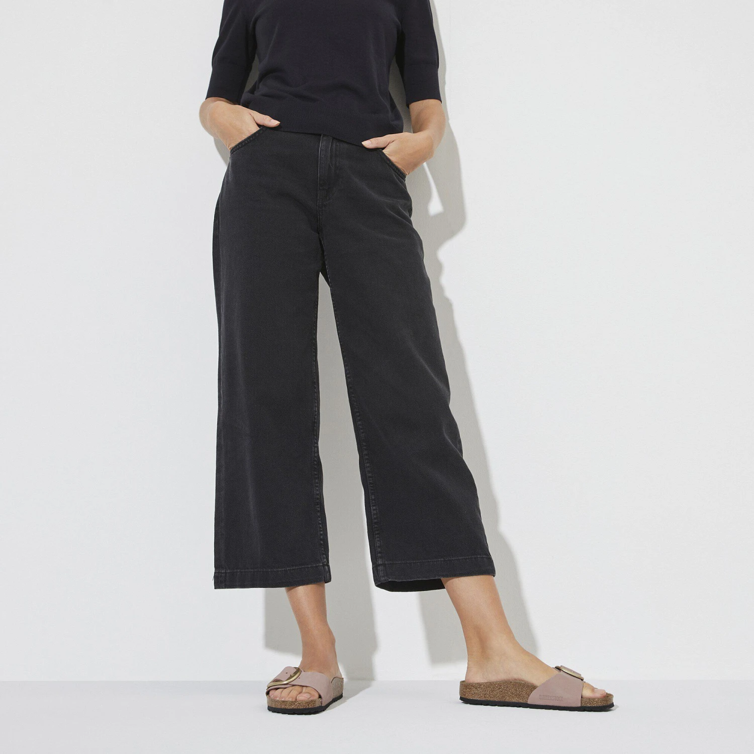 Birkenstock Madrid Big Buckle Nubuck Leather Old Rose 4 Birkenstock Madrid Big Buckle Nubuck Leather Old Rose - Image 4