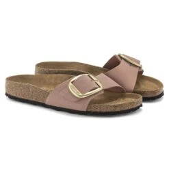 Birkenstock Madrid Big Buckle Nubuck Leather Old Rose 15 Birkenstock Madrid Big Buckle Nubuck Leather Old Rose -Birkenstock Sale Store 1024039 pair