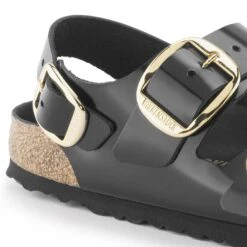 Birkenstock Milano Big Buckle Natural Leather Patent High Shine Black 13 Birkenstock Milano Big Buckle Natural Leather Patent High Shine Black -Birkenstock Sale Store 1024143 detail 1