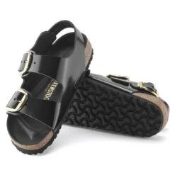 Birkenstock Milano Big Buckle Natural Leather Patent High Shine Black 12 Birkenstock Milano Big Buckle Natural Leather Patent High Shine Black -Birkenstock Sale Store 1024143 sole