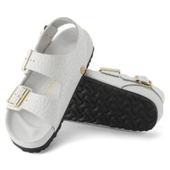 Birkenstock Milano Embossed Leather Emboss White 12 Birkenstock Milano Embossed Leather Emboss White -Birkenstock Sale Store 1024160 sole