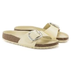 Birkenstock Madrid Big Buckle Natural Leather Patent High Shine Butter 15 Birkenstock Madrid Big Buckle Natural Leather Patent High Shine Butter -Birkenstock Sale Store 1024173 pair