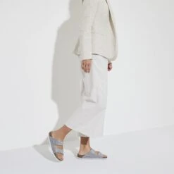 Birkenstock Arizona Suede Leather Purple Fog -Birkenstock Sale Store 1024178 f look f