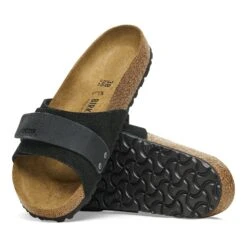 Birkenstock Oita Suede Leather Black -Birkenstock Sale Store 1024179 sole