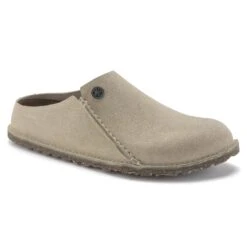 Birkenstock Zermatt Premium Suede Leather Eggshell