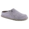 Birkenstock Zermatt Premium Suede Leather Purple Fog