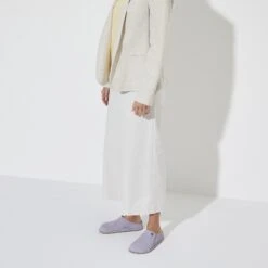 Birkenstock Zermatt Premium Suede Leather Purple Fog -Birkenstock Sale Store 1024300 f look f