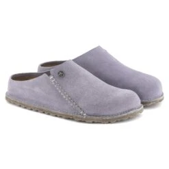 Birkenstock Zermatt Premium Suede Leather Purple Fog -Birkenstock Sale Store 1024300 pair