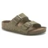 Birkenstock Arizona Kids Vegan Textile Faded Khaki