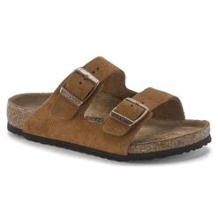 Birkenstock Arizona Kids Suede Leather Mink