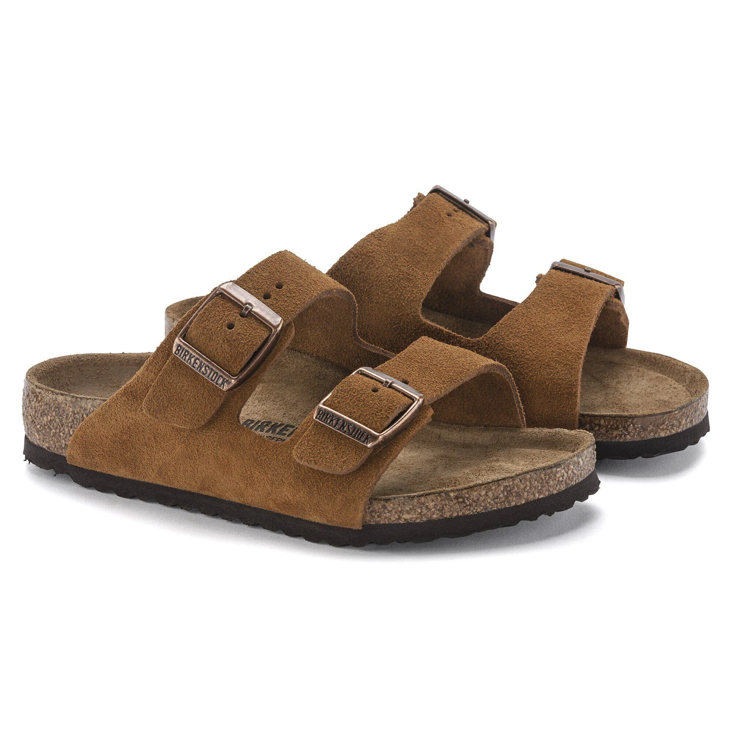 Birkenstock Arizona Kids Suede Leather Mink 5 Birkenstock Arizona Kids Suede Leather Mink - Image 5