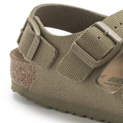 Birkenstock Milano Kids Vegan Textile Faded Khaki 11 Birkenstock Milano Kids Vegan Textile Faded Khaki -Birkenstock Sale Store 1024324 detail 1