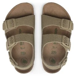Birkenstock Milano Kids Vegan Textile Faded Khaki 7 Birkenstock Milano Kids Vegan Textile Faded Khaki -Birkenstock Sale Store 1024324 top