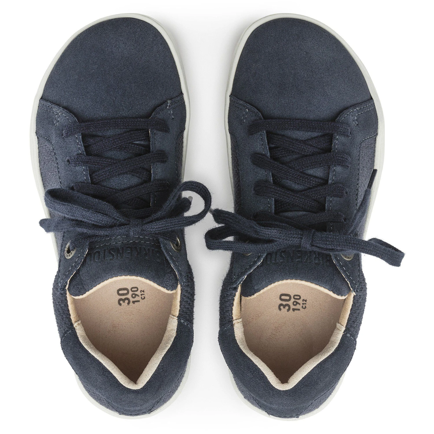 Birkenstock Porto Kids Suede Leather-Textile Midnight Blue 2 Birkenstock Porto Kids Suede Leather-Textile Midnight Blue - Image 2