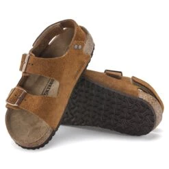 Birkenstock Milano HL Suede Kids Suede Leather Mink 9 Birkenstock Milano HL Suede Kids Suede Leather Mink -Birkenstock Sale Store 1024353 sole