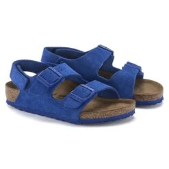 Birkenstock Milano HL Suede Kids Suede Leather Ultra Blue 11 Birkenstock Milano HL Suede Kids Suede Leather Ultra Blue -Birkenstock Sale Store 1024375 pair