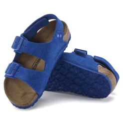 Birkenstock Milano HL Suede Kids Suede Leather Ultra Blue 10 Birkenstock Milano HL Suede Kids Suede Leather Ultra Blue -Birkenstock Sale Store 1024375 sole