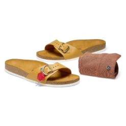 Birkenstock Madrid Natural Leather Brown -Birkenstock Sale Store 1024408 detail 2