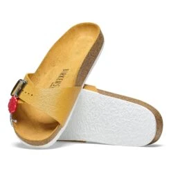 Birkenstock Madrid Natural Leather Brown -Birkenstock Sale Store 1024408 sole