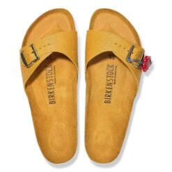 Birkenstock Madrid Natural Leather Brown -Birkenstock Sale Store 1024408 top