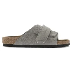 Birkenstock Kyoto Nubuck Leather Desert Buck Whale Gray -Birkenstock Sale Store 1024502 side