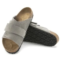 Birkenstock Kyoto Nubuck Leather Desert Buck Whale Gray -Birkenstock Sale Store 1024502 sole