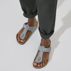 Birkenstock Medina Vegan Textile Stone Coin 14 Birkenstock Medina Vegan Textile Stone Coin -Birkenstock Sale Store 1024572 f closeup m