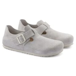 Birkenstock London Suede Leather Antique White 12 Birkenstock London Suede Leather Antique White -Birkenstock Sale Store 1024573 pair
