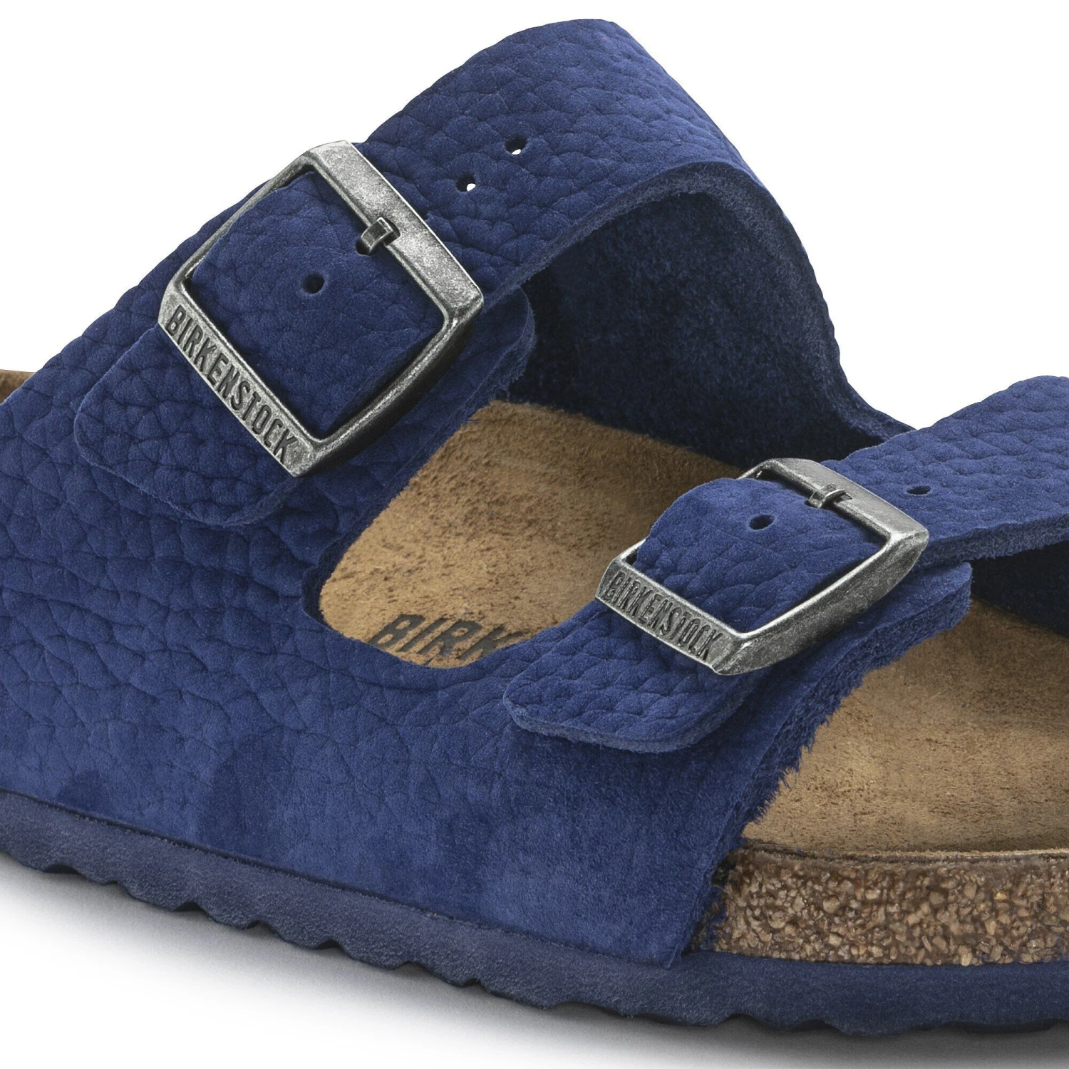 Birkenstock Arizona Nubuck Leather Desert Buck Indigo Blue 5 Birkenstock Arizona Nubuck Leather Desert Buck Indigo Blue - Image 5